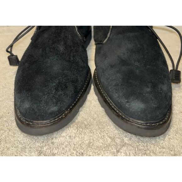 Bruno Magli Black Suede Almond Toe Chukka Boots Men’s 9.5 M main image 12
